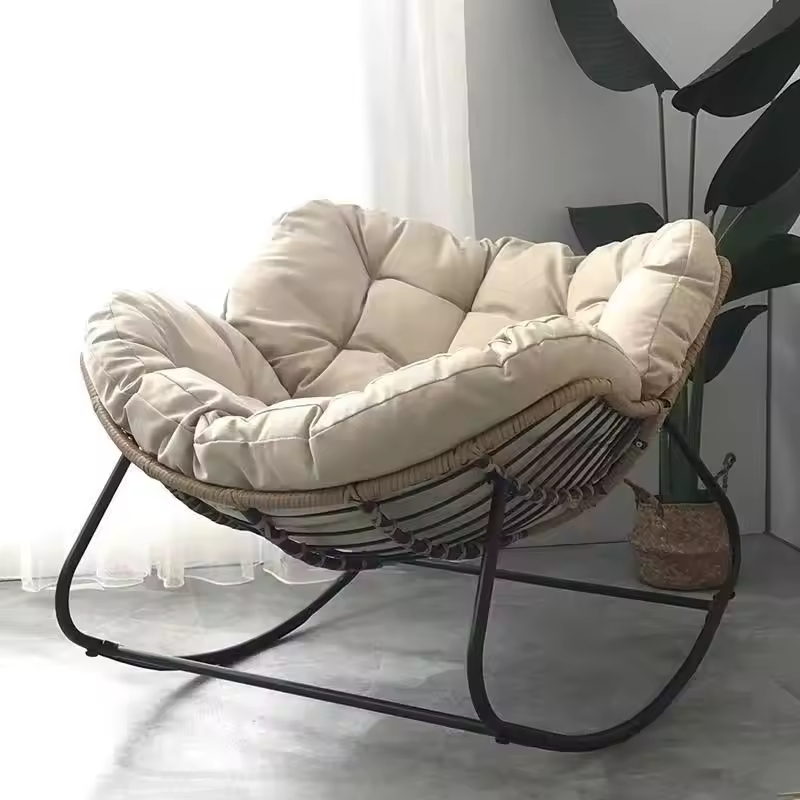Outdoor Furniture For Sale - 屋外用モダンリビングルームロッキングチェア、リラックスラウンジリクライナー、大人用家庭用家具、ホットセール中