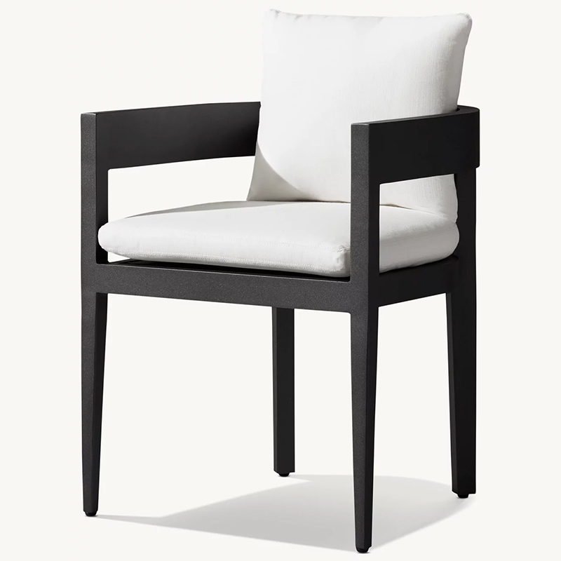 Outdoor Furniture Rh - ホテル屋外ダイニングセット用のダイニングテーブルと椅子 rh家具 モダンセット バーチェア