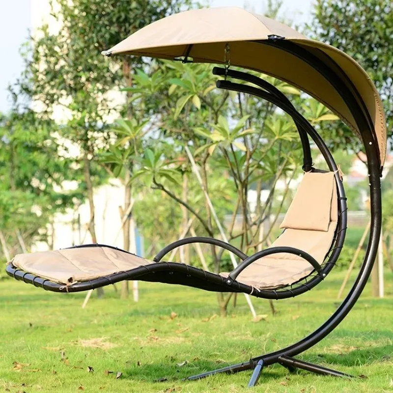Outdoor Furniture Types - 分解・組み立て式ハンモック折りたたみハンモック日よけ椅子、屋外家具クレードルチェアシングルスイング吊り下げ式