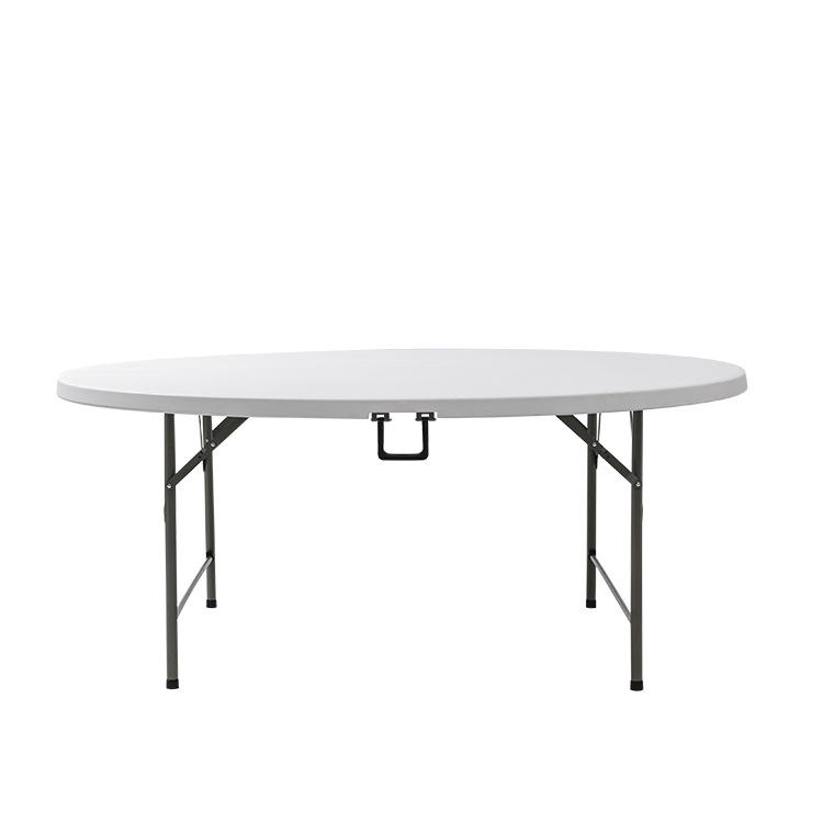Outdoor Furniture Types - 1.8 ラウンド折りたたみテーブル ダイニングテーブル モダン シンプル プラスチック
