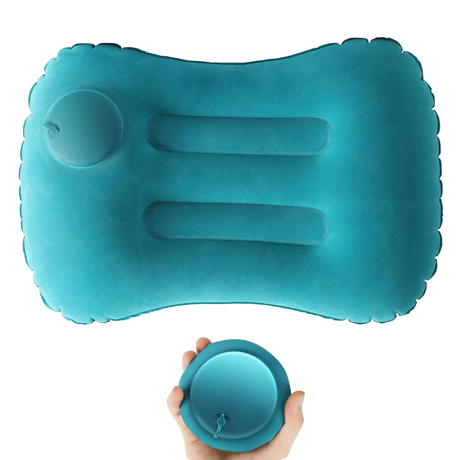 Outdoor Furniture Pillows - ポータブルで快適なインフレータブル枕、キャンプ枕、プール枕、首と腰のサポートのための超柔らかい車用枕