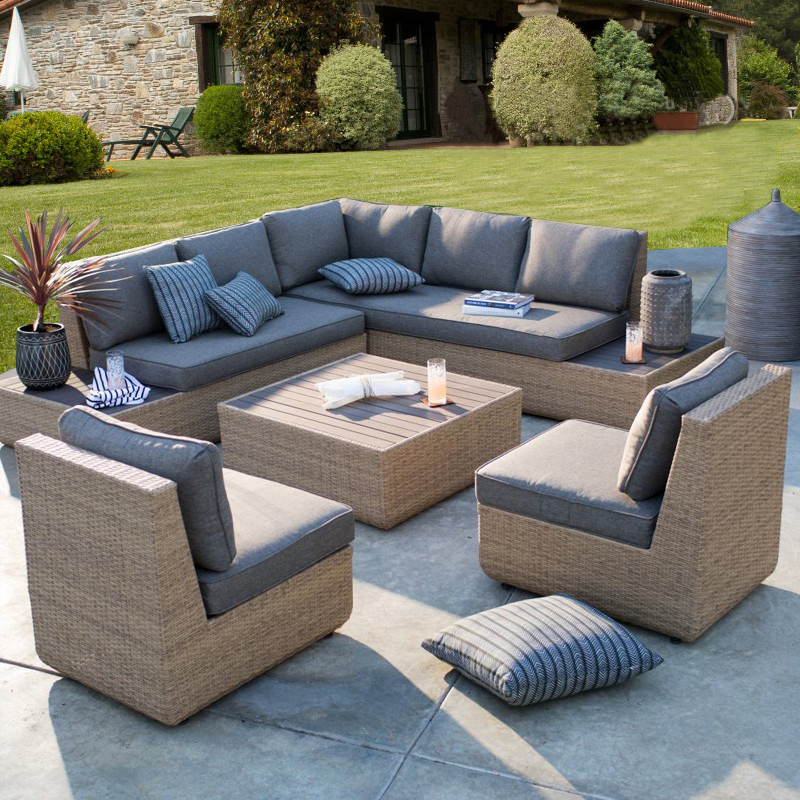 Outdoor Furniture For Sale - 屋外ソファ 中庭 ラタンガーデン ホテル営業所 サンルーム バルコニー