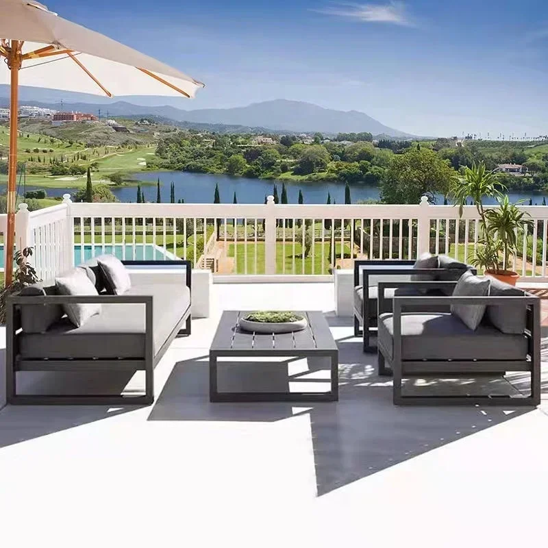 高級パティオホテルデザイナーモダンガーデンレジャーモジュラー - Outdoor Furniture Set Sale のレビューと価格