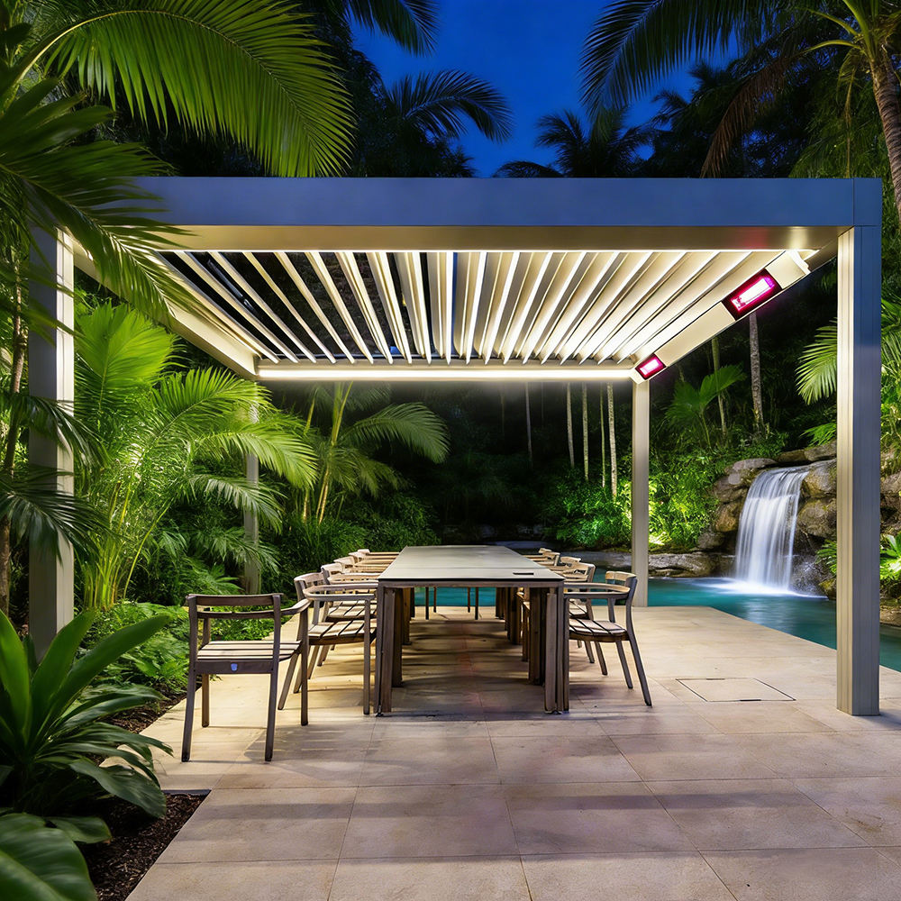 工場直販 様々なサイズ 屋外用 アルミ合金製パビリオン 独立 - Outdoor Furniture Set Sale のレビューと価格