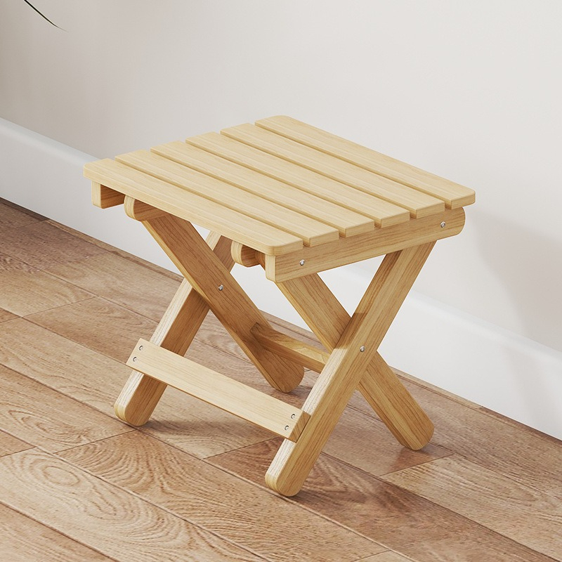 工場直販 耐久性のある折りたたみスツール 家庭用無垢材製 ア - Outdoor Furniture For Sale のレビューと価格