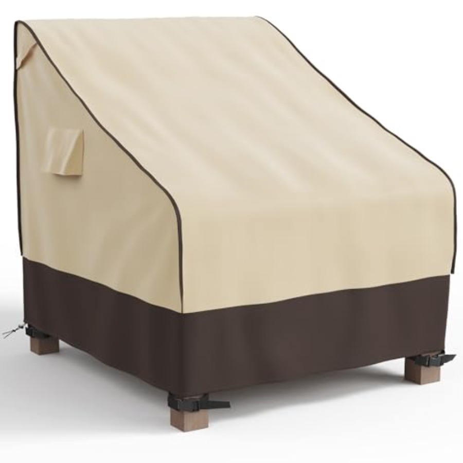 パティオチェアカバー 防水、紫外線耐性のある屋外芝生パティオ - Outdoor Furniture Heavy のレビューと価格