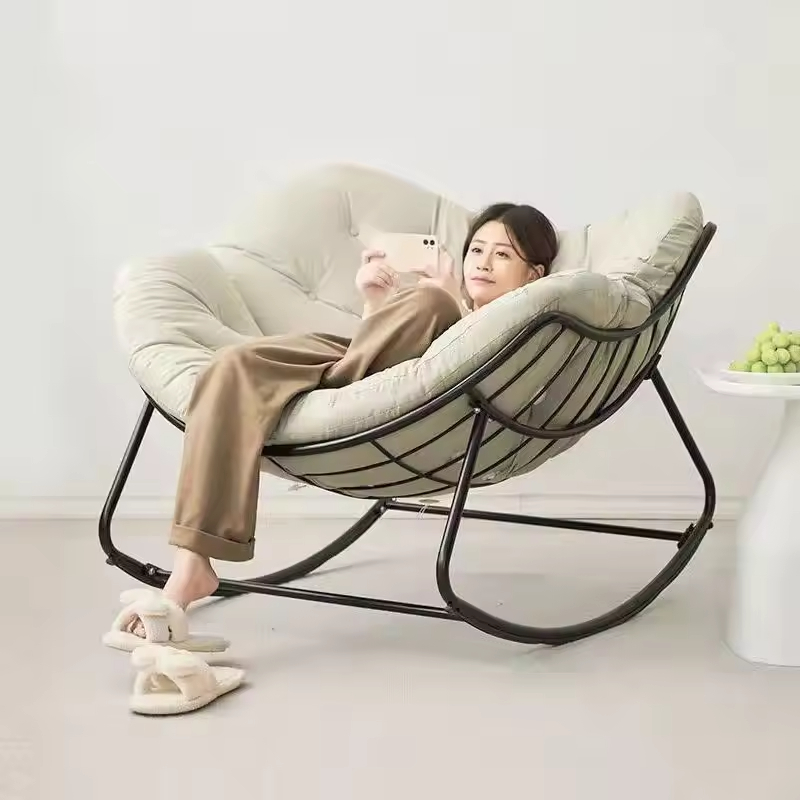 屋外用モダンリビングルームロッキングチェア、リラックスラウン - Outdoor Furniture For Sale のレビューと価格