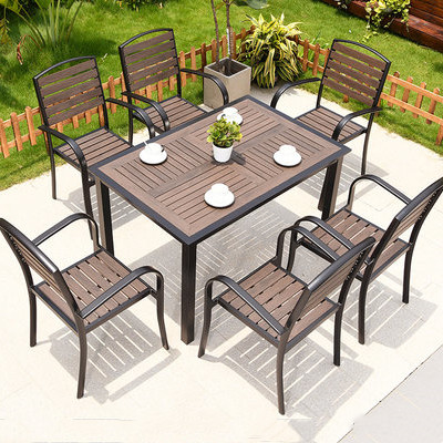 ホット販売モダンなデザインの防水屋外家具プラスチック木製パテ - Outdoor Furniture For Sale のレビューと価格