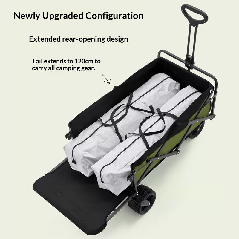 工場直売 四輪プラットフォーム キャンプ用ユーティリティワゴ - Outdoor Furniture Set Sale のレビューと価格