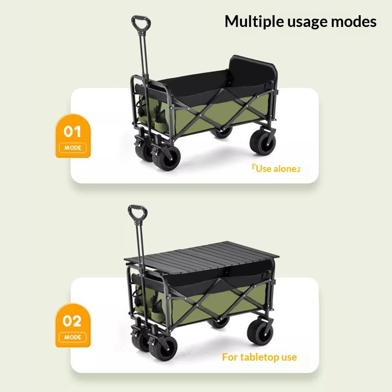 工場直売 四輪プラットフォーム キャンプ用ユーティリティワゴ - Outdoor Furniture Set Sale のレビューと価格