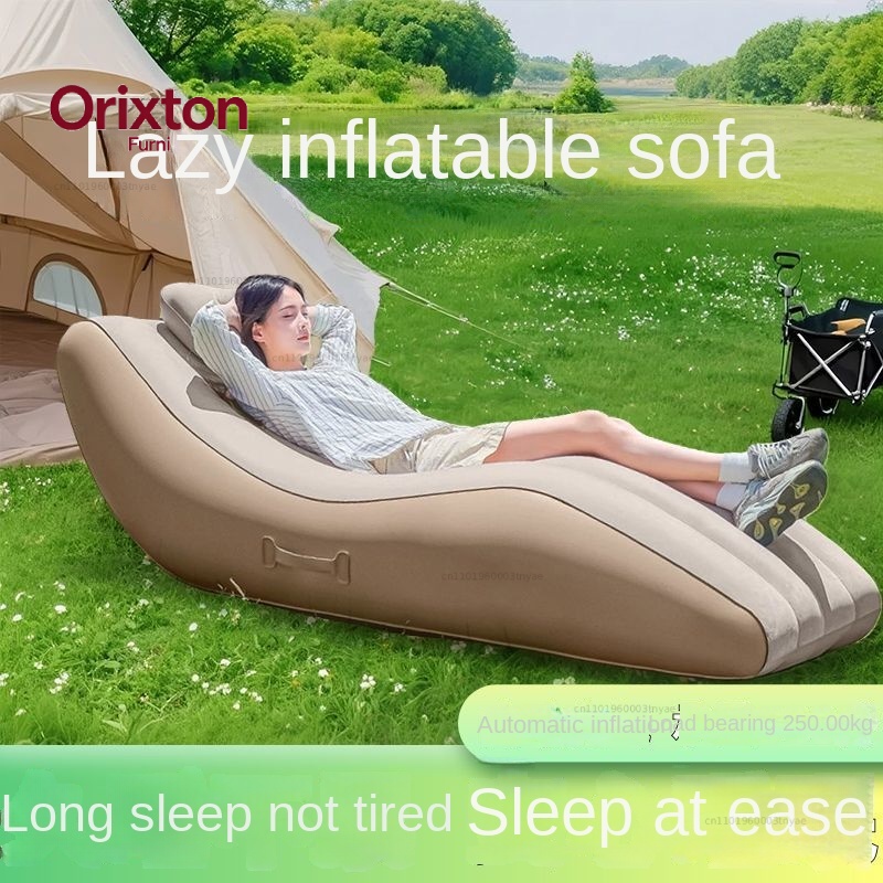 屋外用ポータブル自動膨張式ラウンジチェア - 防水キャンプ用 - Outdoor Furniture Pillows のレビューと価格