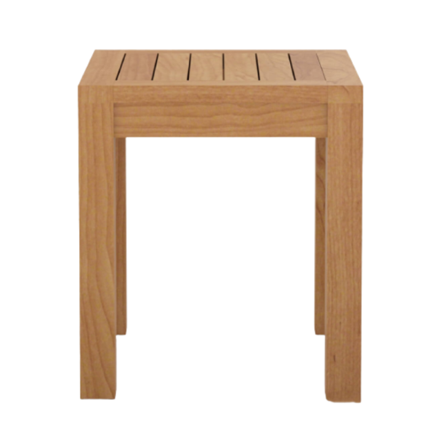 屋外家具 チーク材製 小型サイドテーブル パティオガーデン家 - Outdoor Furniture Prices のレビューと価格