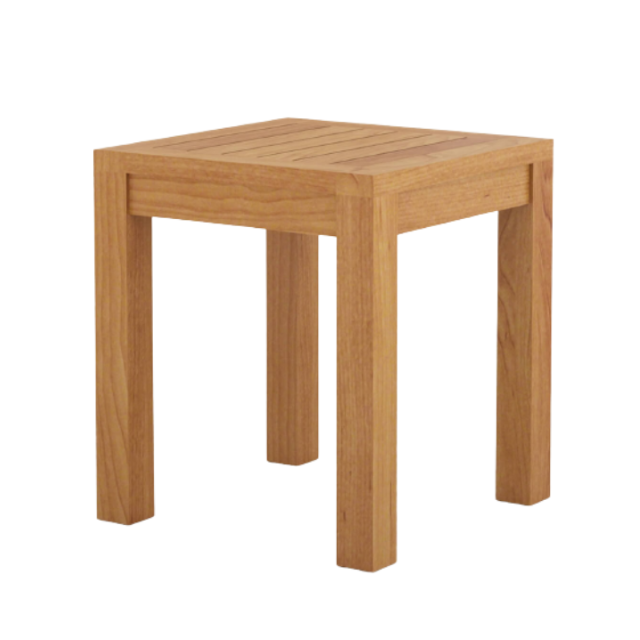屋外家具 チーク材製 小型サイドテーブル パティオガーデン家 - Outdoor Furniture Prices のレビューと価格
