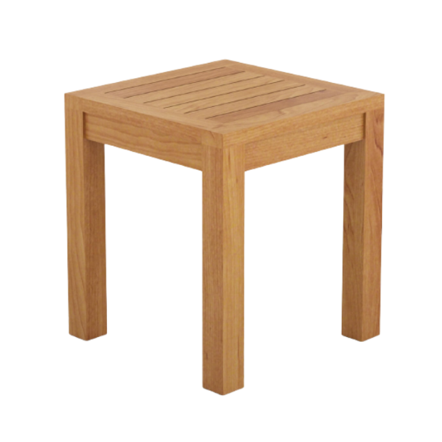 屋外家具 チーク材製 小型サイドテーブル パティオガーデン家 - Outdoor Furniture Prices のレビューと価格