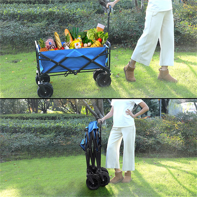 調整可能なヘビーデューティー折りたたみ式ユーティリティカート - Outdoor Furniture Heavy のレビューと価格