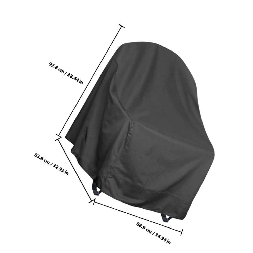 屋外用回転式パティオチェアカバー 大型 210Dオックスフォ - Outdoor Furniture Heavy のレビューと価格