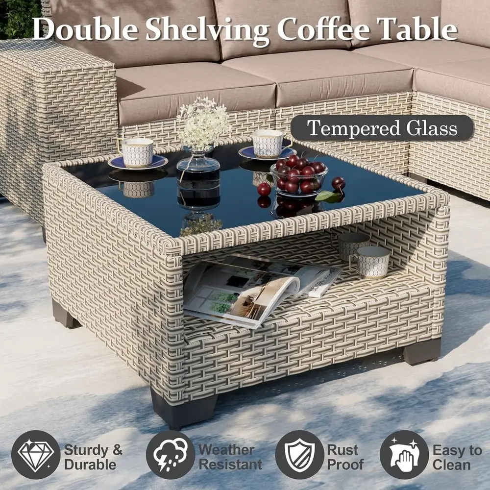 7点セットの屋外パティオ家具セット（ファイヤーピット、セクシ - Outdoor Furniture With Fire Pit のレビューと価格