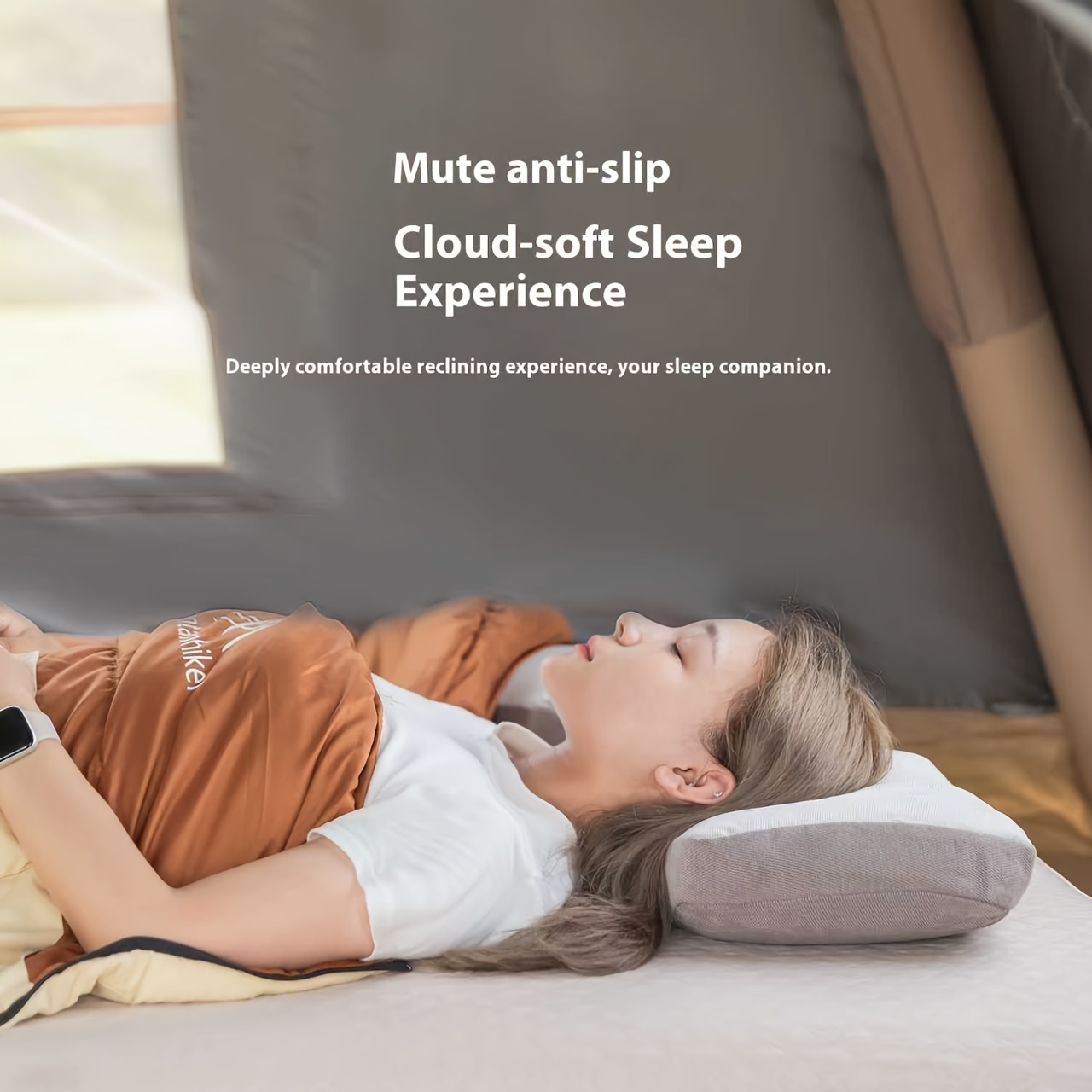 マウンテンハイカー 自動膨張式スポンジ枕 柔らかく、静かで、 - Outdoor Furniture Pillows のレビューと価格