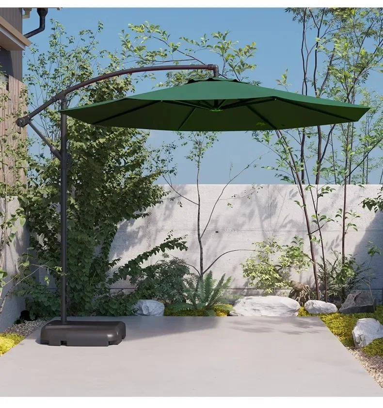モダンメタル屋外ガーデンパラソル、ホットセール、パティオカン - Outdoor Furniture For Sale のレビューと価格
