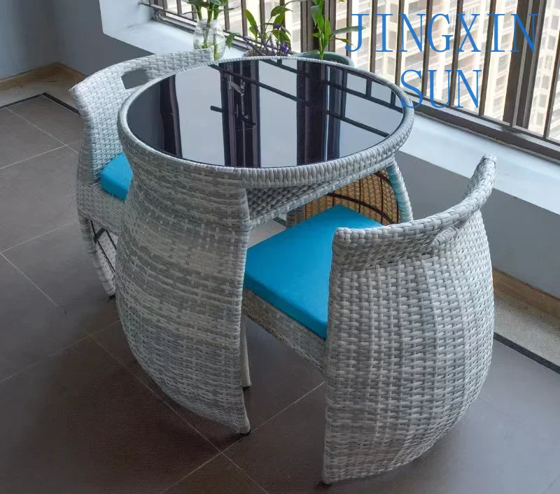 省スペース屋外ソファセット バルコニー/裏庭/プール用 会話 - Outdoor Furniture Prices のレビューと価格