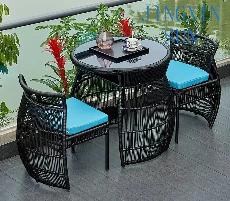 省スペース屋外ソファセット バルコニー/裏庭/プール用 会話 - Outdoor Furniture Prices のレビューと価格