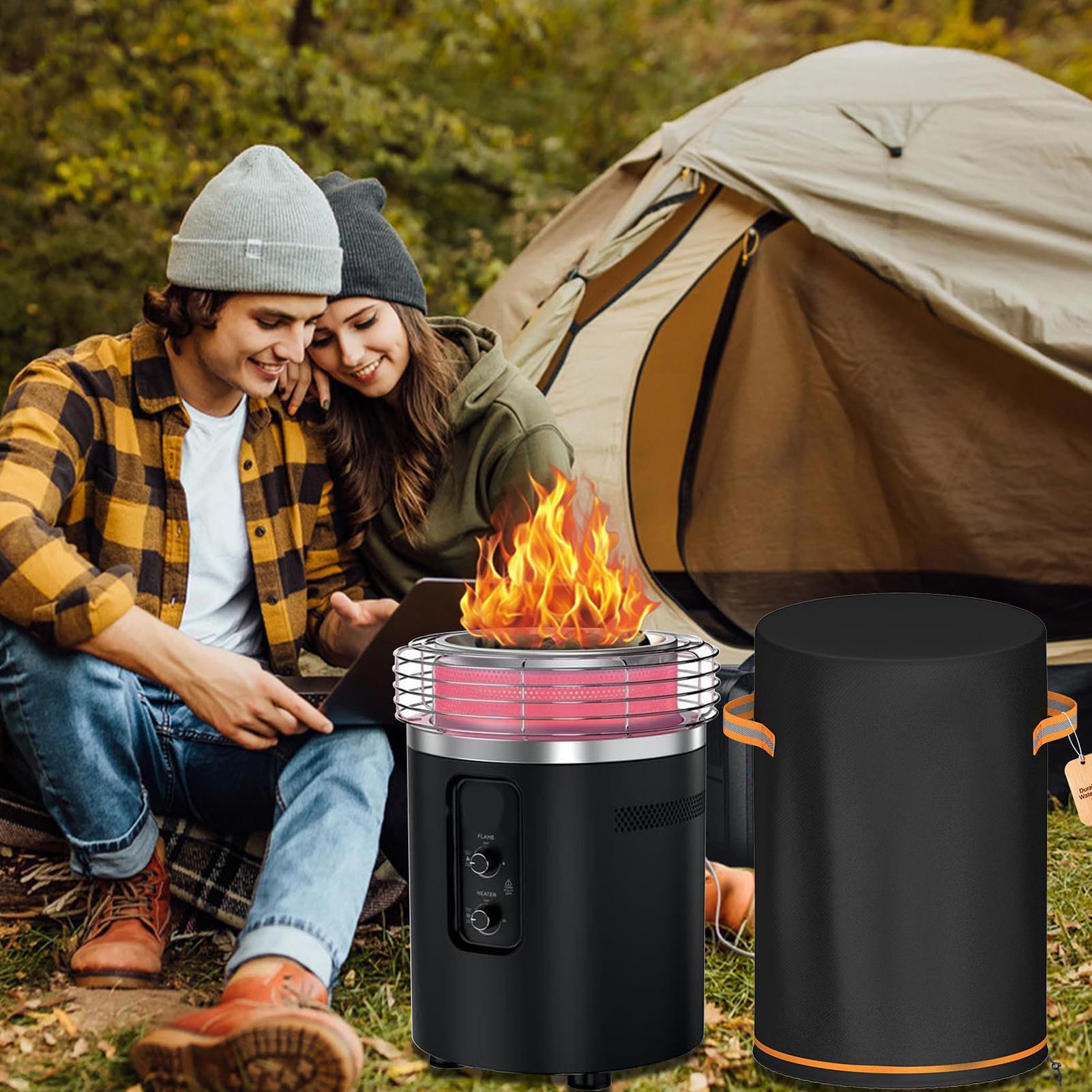 ファイヤーピットコラムカバー高耐久防水屋外家具プロテクターフ - Outdoor Furniture With Fire Pit のレビューと価格